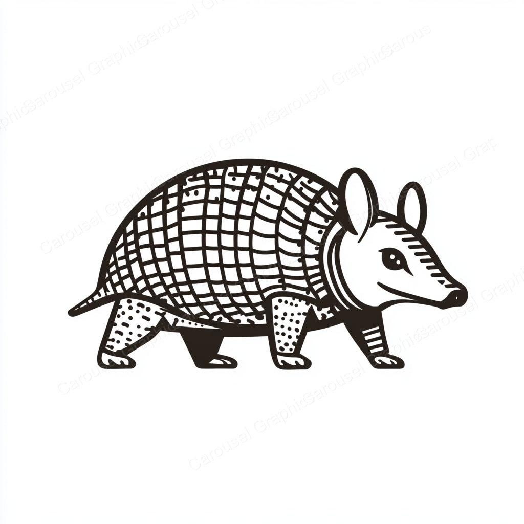 Armadillo Vector Graphic preview