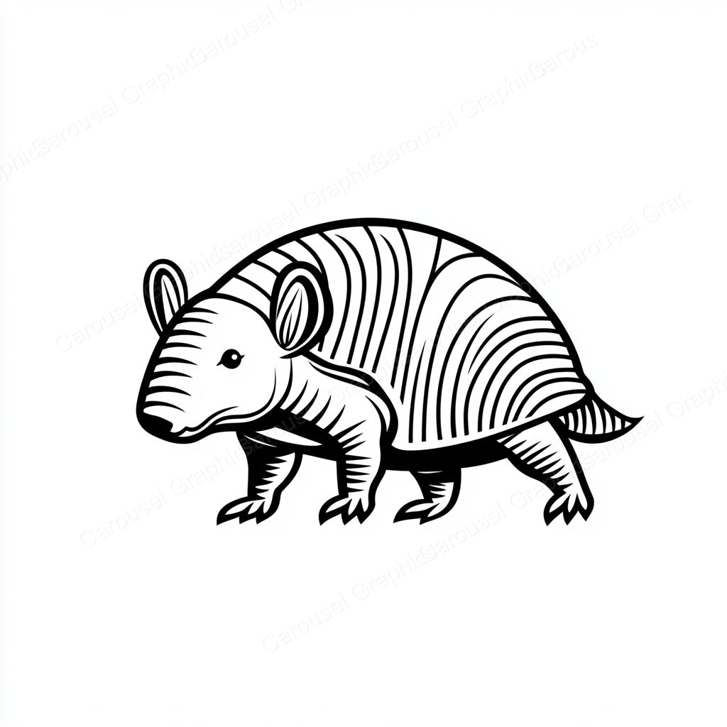 Armadillo Vector Graphic preview