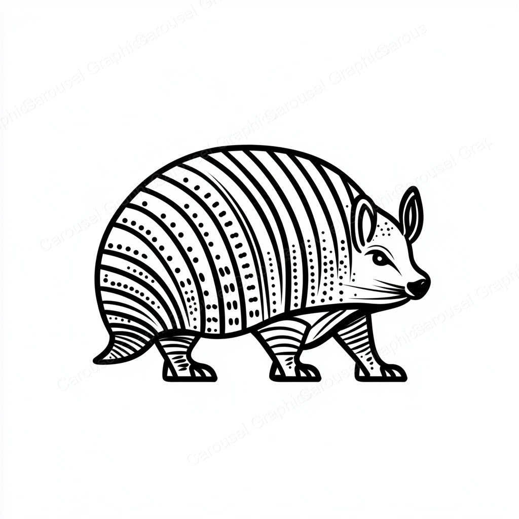 Armadillo Vector Graphic preview
