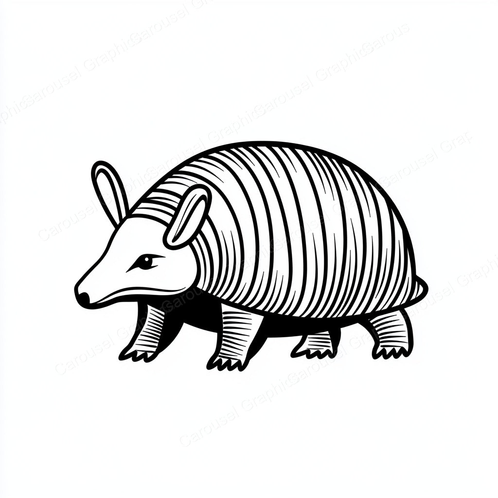 Armadillo Vector Graphic preview