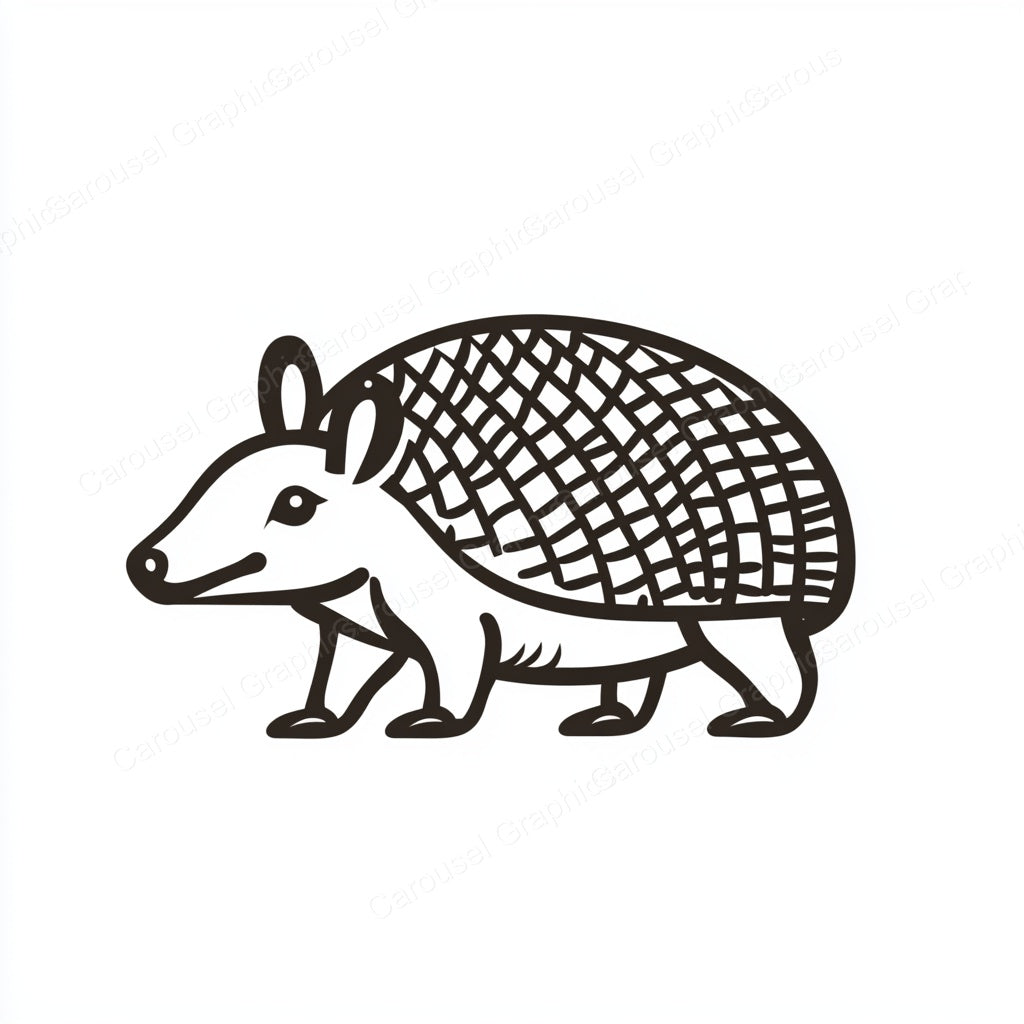 Armadillo Vector Graphic preview