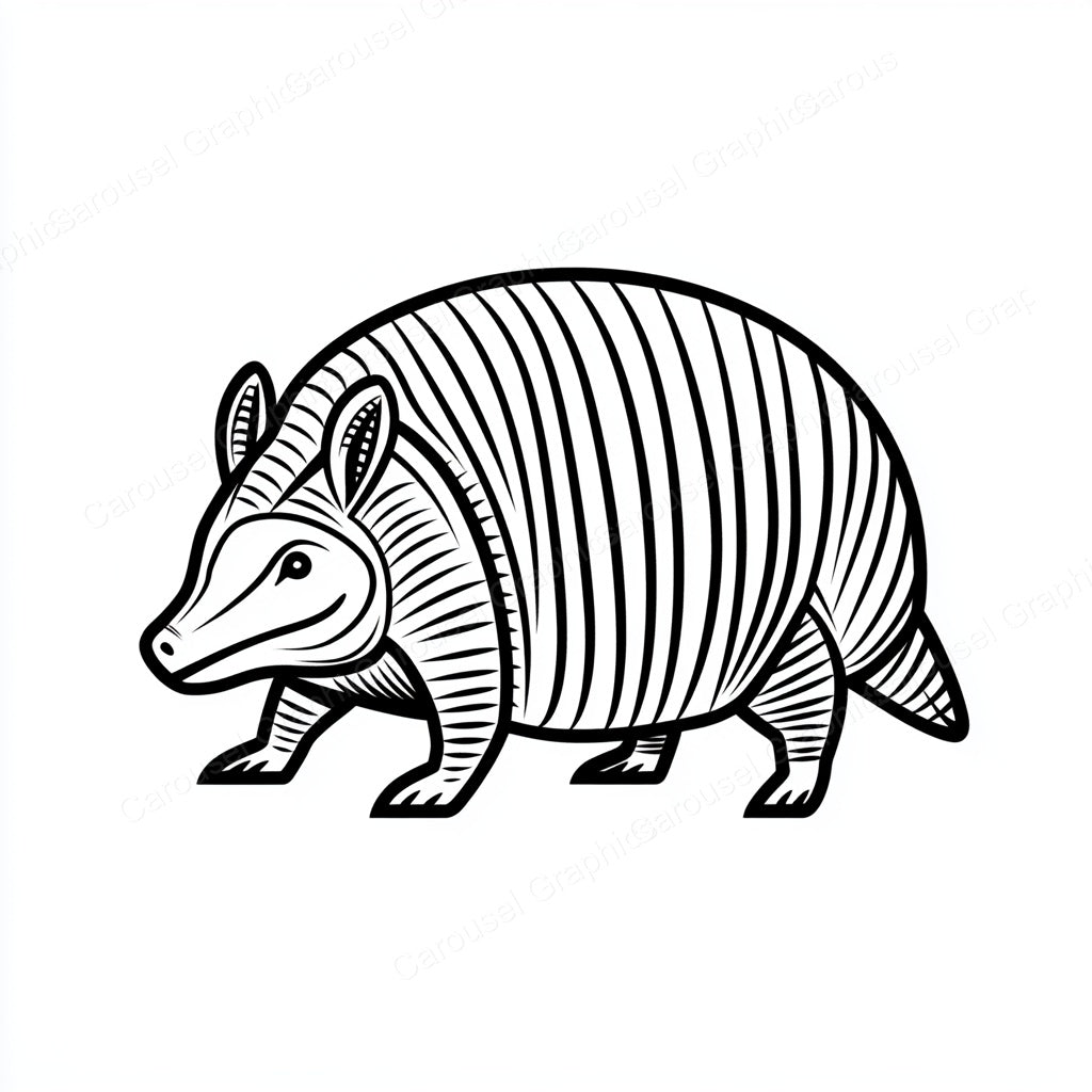 Armadillo Vector Graphic preview