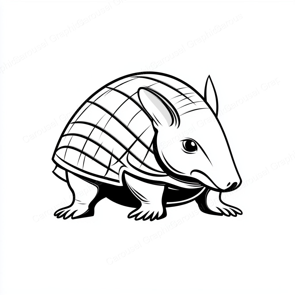 Armadillo Vector Graphic preview