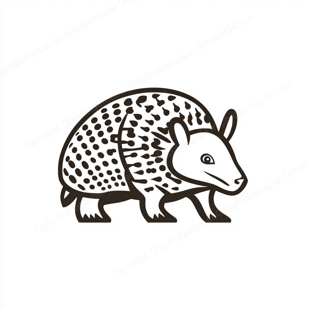 Armadillo Vector Graphic preview