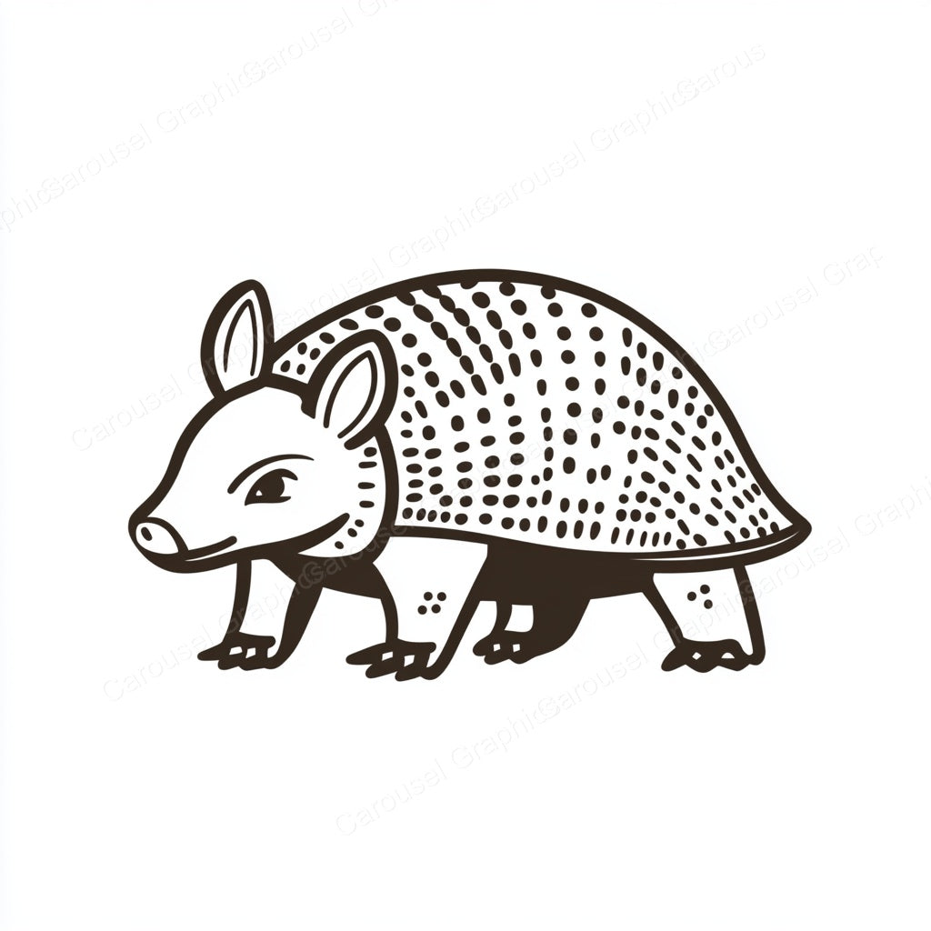 Armadillo Vector Graphic preview