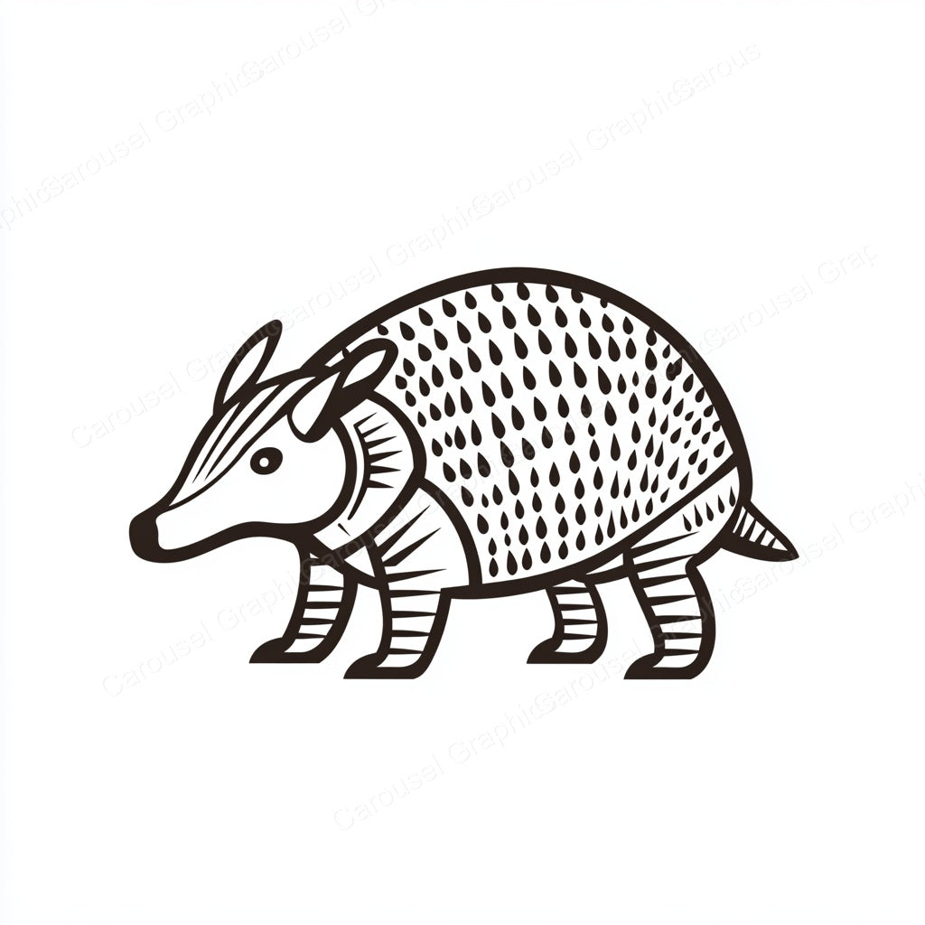 Armadillo Vector Graphic preview