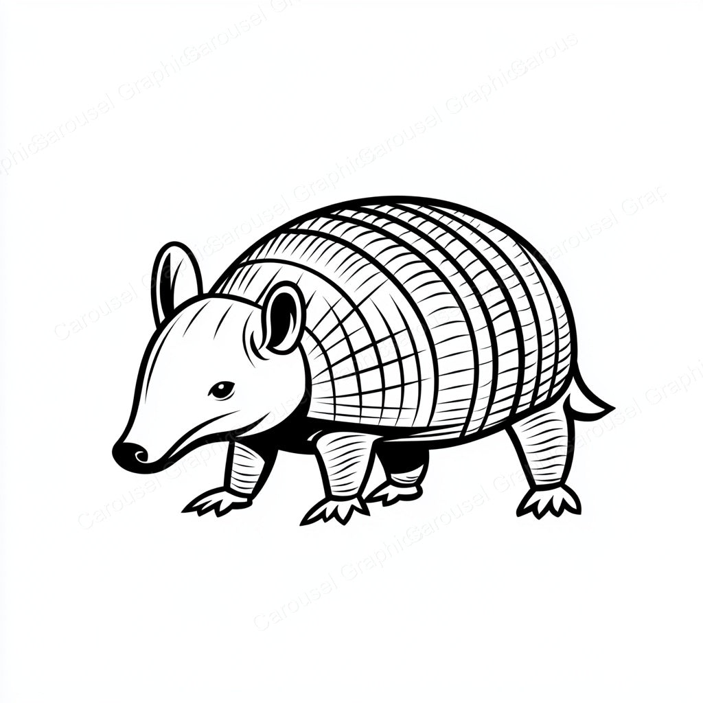 Armadillo Vector Graphic preview