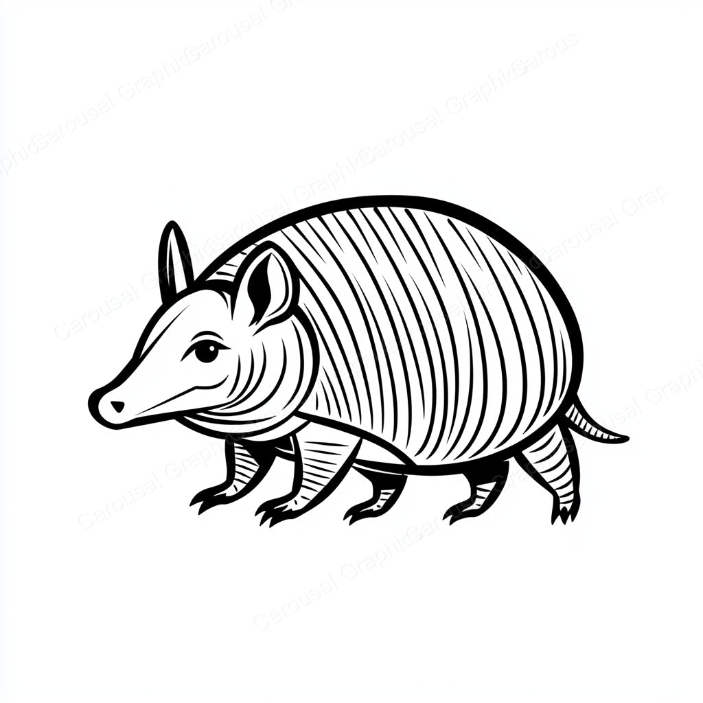Armadillo Vector Graphic preview