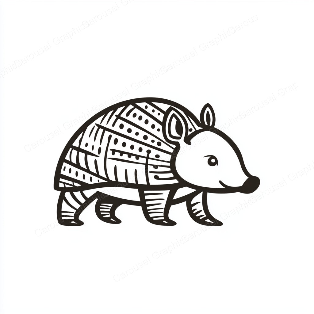 Armadillo Vector Graphic preview