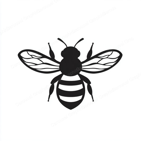 Bee Vector Graphic preview