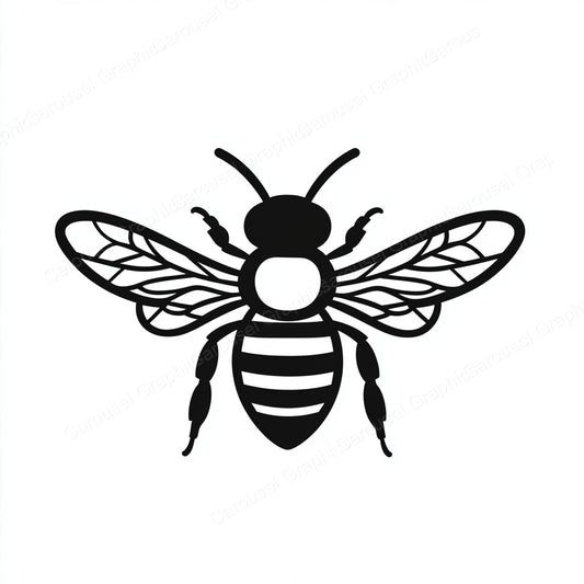 Bee Vector Graphic preview