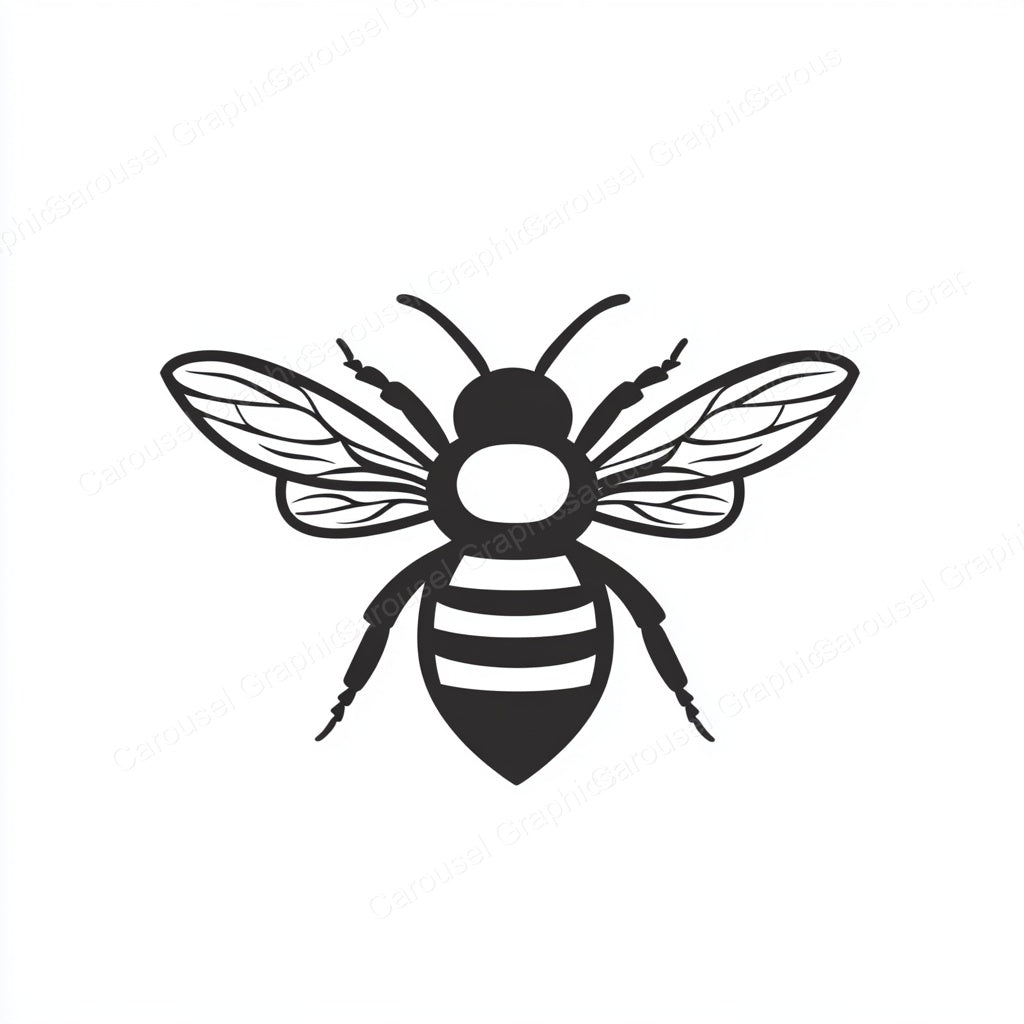 Bee Vector Graphic preview