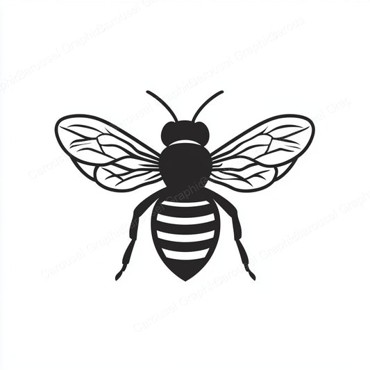 Bee Vector Graphic preview