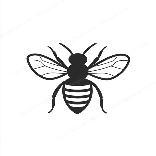Bee Vector Graphic preview