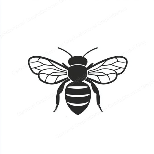 Bee Vector Graphic preview