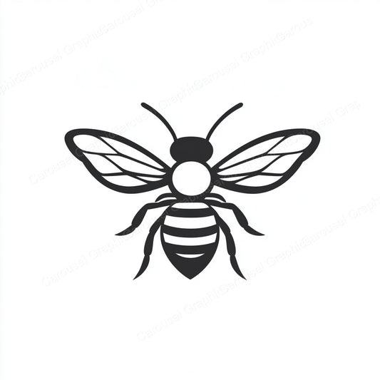Bee Vector Graphic preview