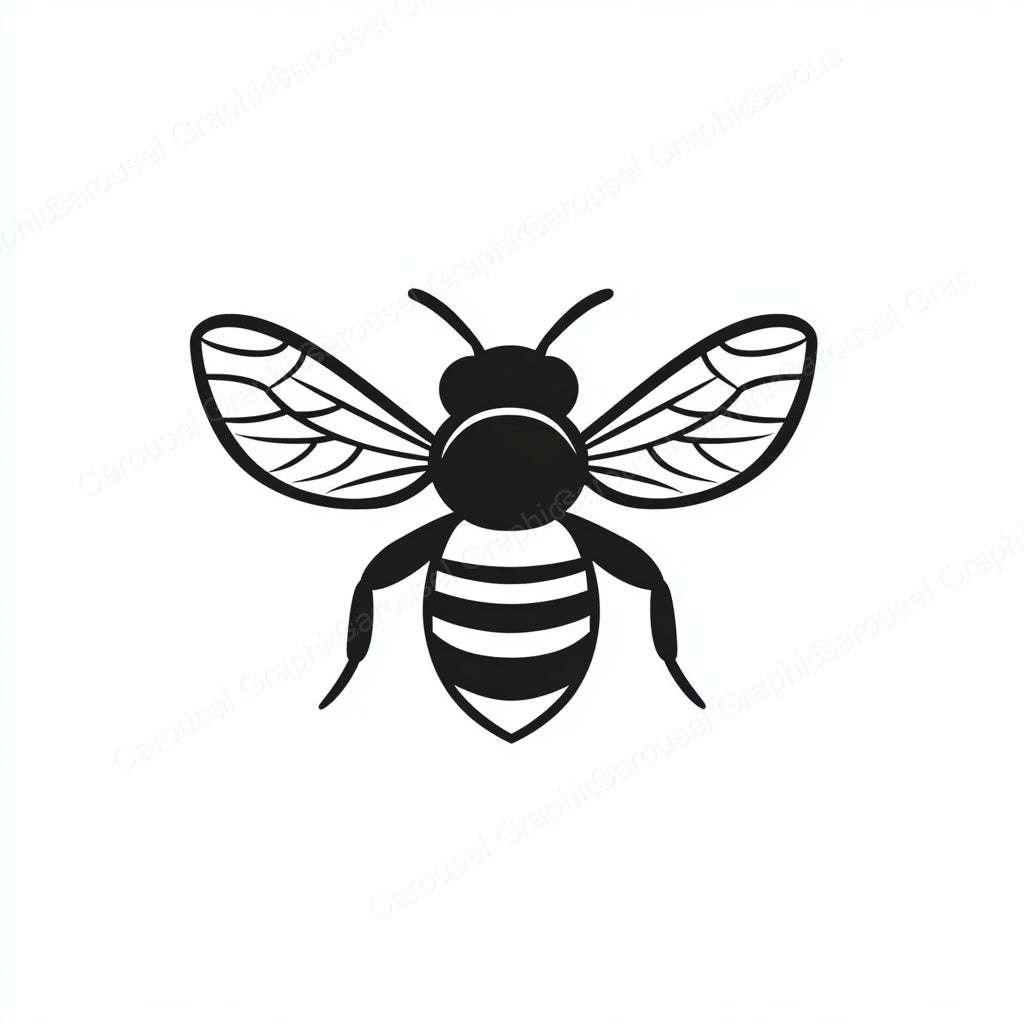 Bee Vector Graphic preview