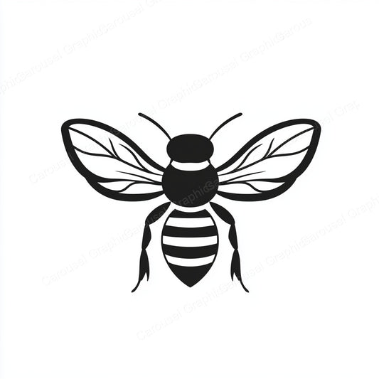 Bee Vector Graphic preview