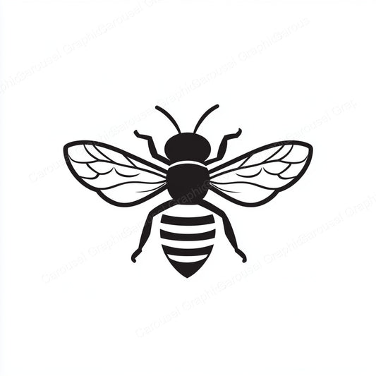 Bee Vector Graphic preview