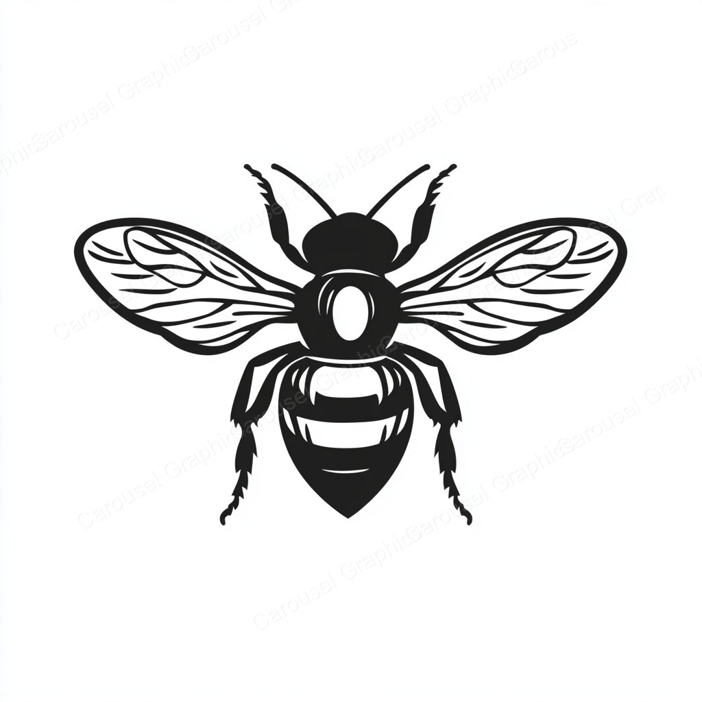 Bee Vector Graphic preview