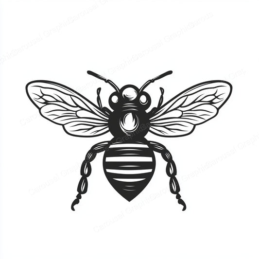 Bee Vector Graphic preview