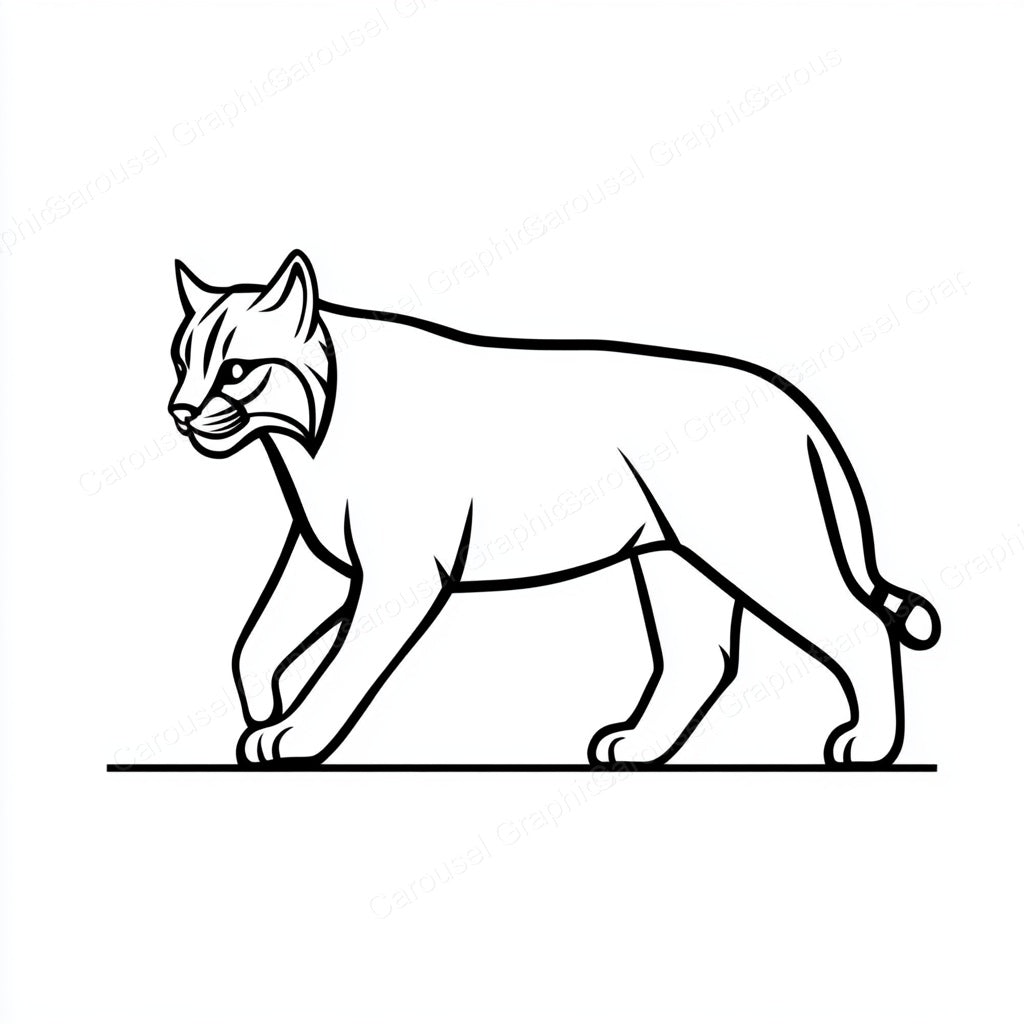 Bobcat Vector Graphic preview