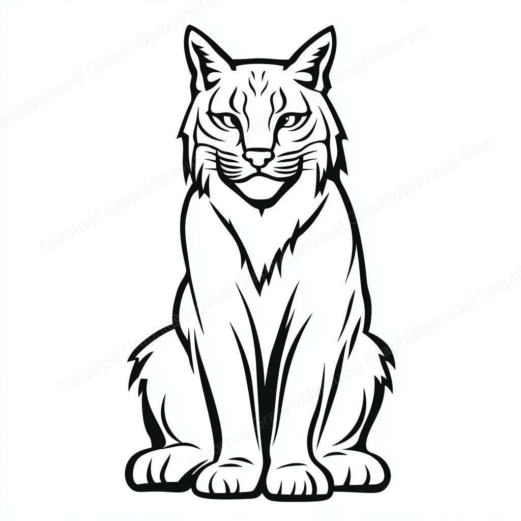 Bobcat Vector Graphic preview