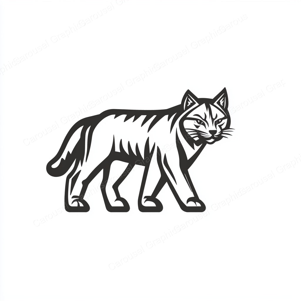 Bobcat Vector Graphic preview