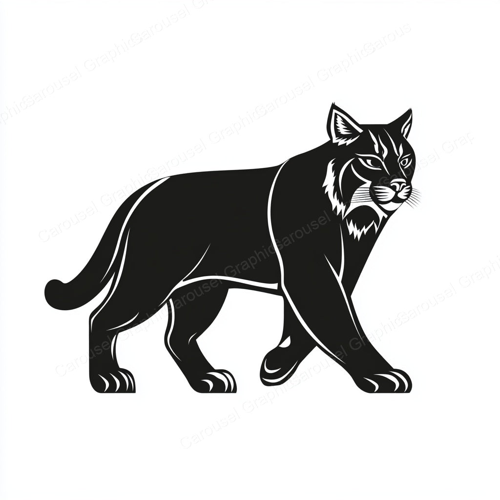 Bobcat Vector Graphic preview