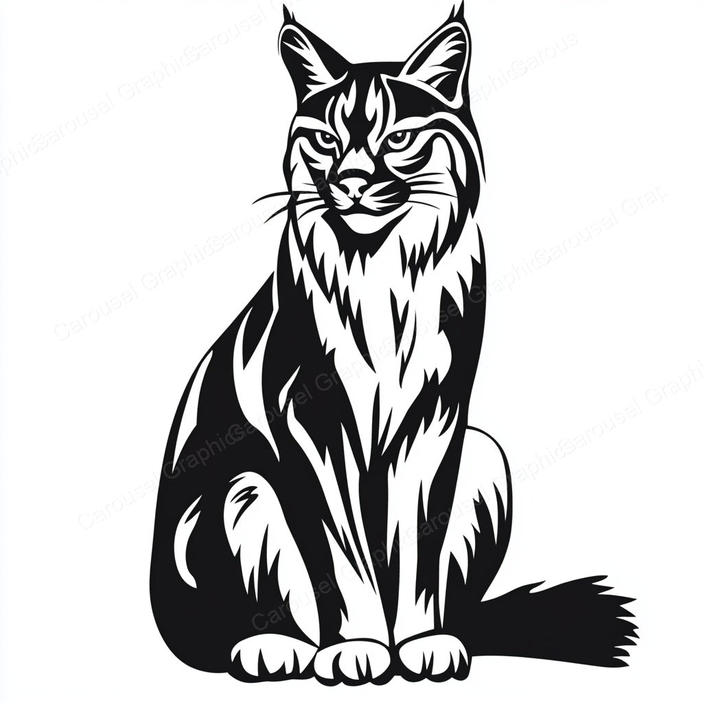 Bobcat Vector Graphic preview
