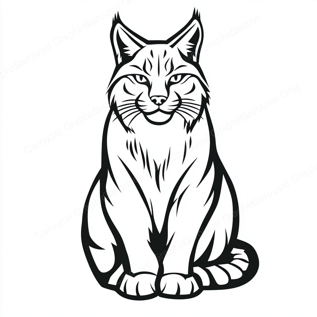 Bobcat Vector Graphic preview