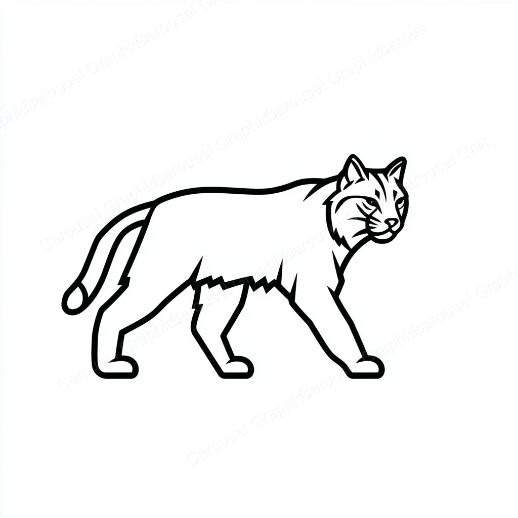 Bobcat Vector Graphic preview