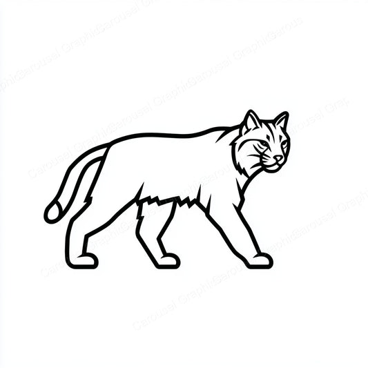 Bobcat Vector Graphic preview