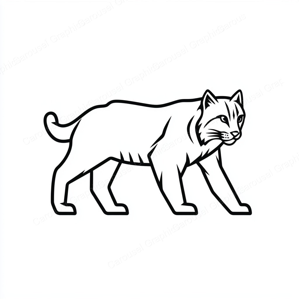 Bobcat Vector Graphic preview