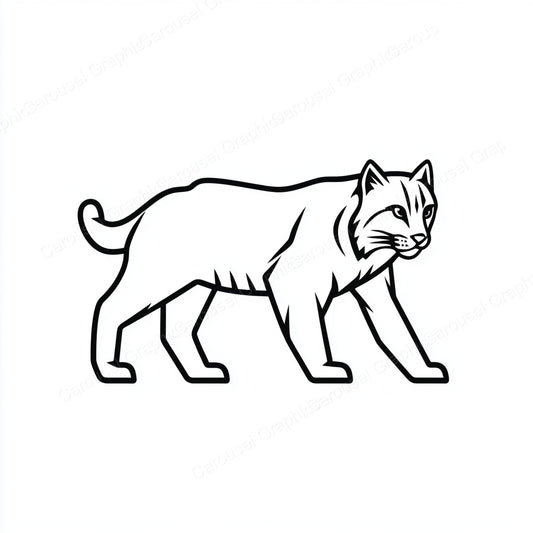 Bobcat Vector Graphic preview