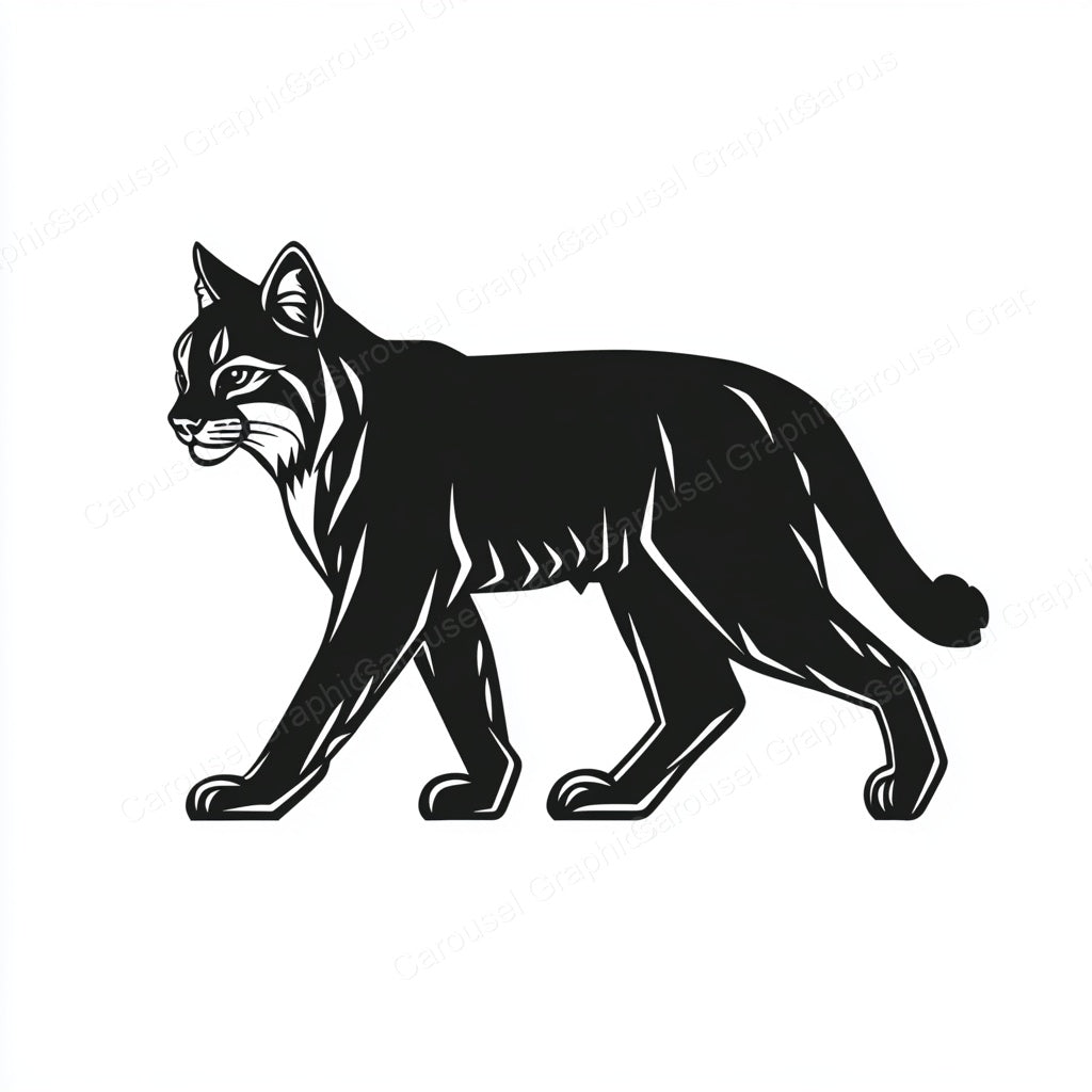 Bobcat Vector Graphic preview