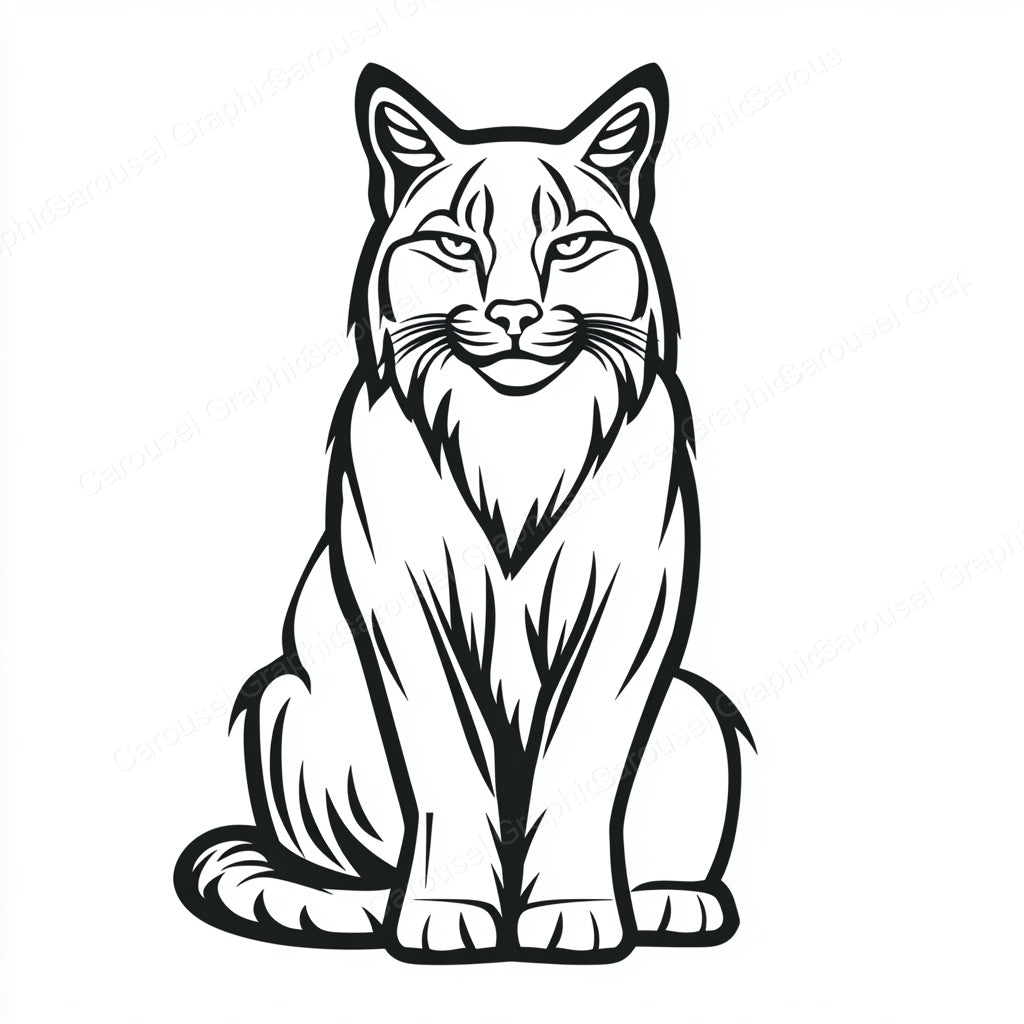Bobcat Vector Graphic preview
