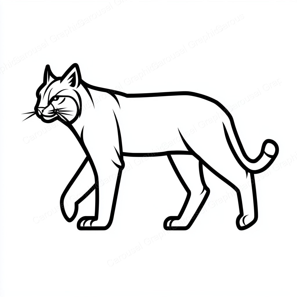 Bobcat Vector Graphic preview