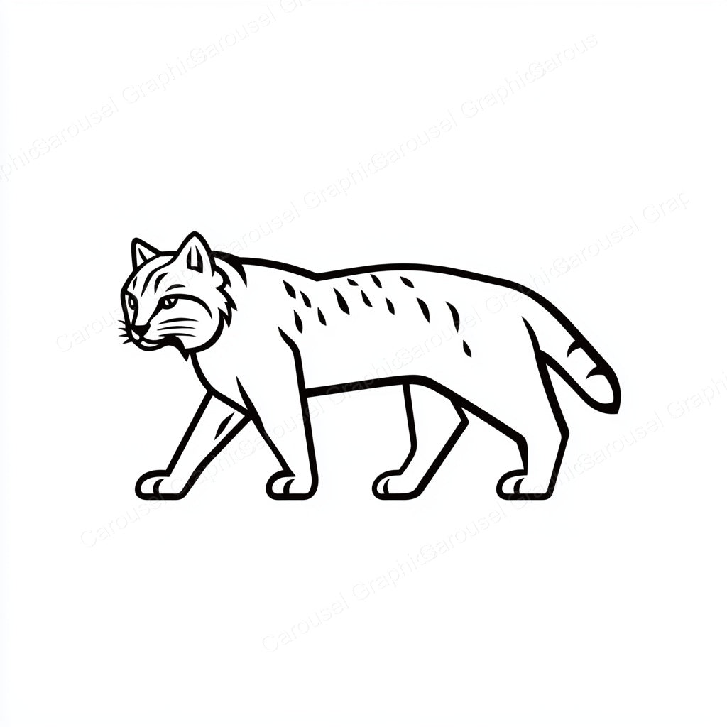 Bobcat Vector Graphic preview