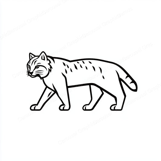Bobcat Vector Graphic preview