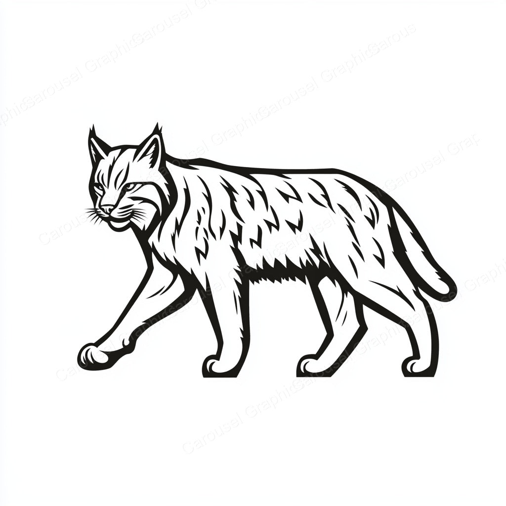 Bobcat Vector Graphic preview