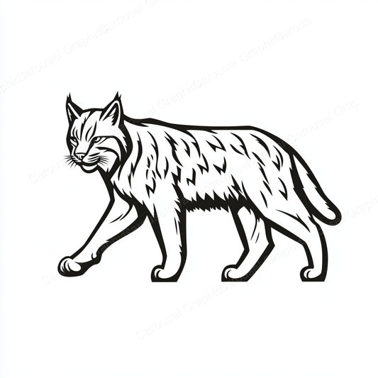 Bobcat Vector Graphic preview