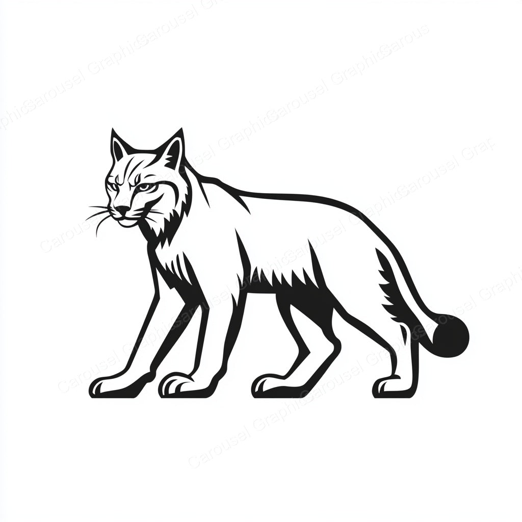Bobcat Vector Graphic preview