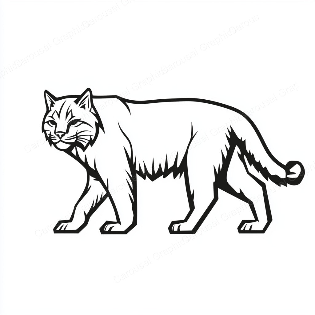 Bobcat Vector Graphic preview