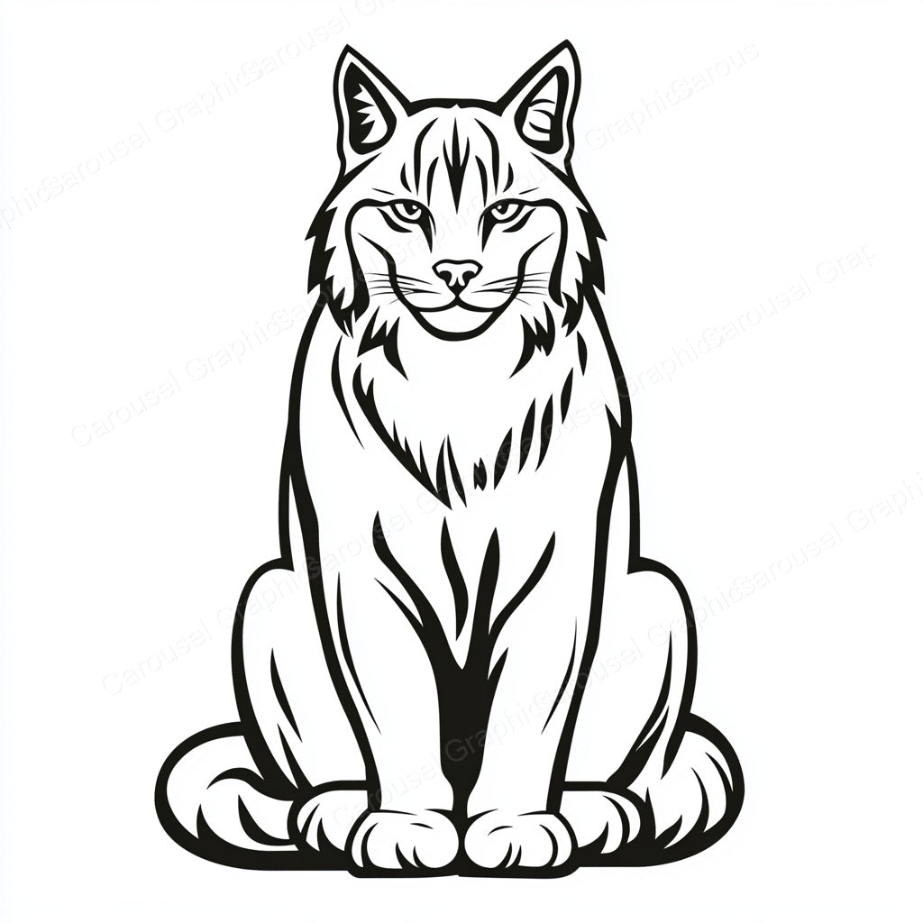 Bobcat Vector Graphic preview