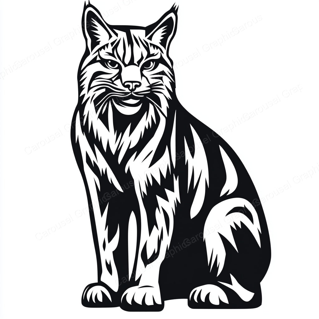 Bobcat Vector Graphic preview