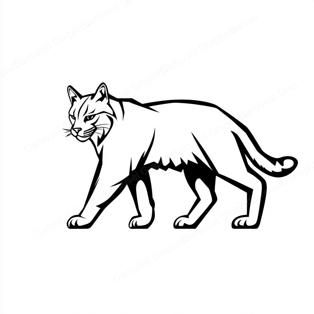 Bobcat Vector Graphic preview