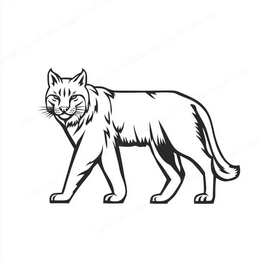 Bobcat Vector Graphic preview