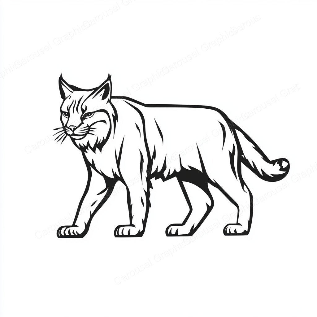 Bobcat Vector Graphic preview