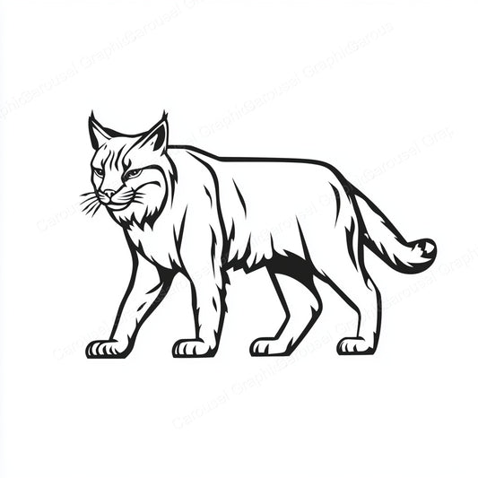 Bobcat Vector Graphic preview